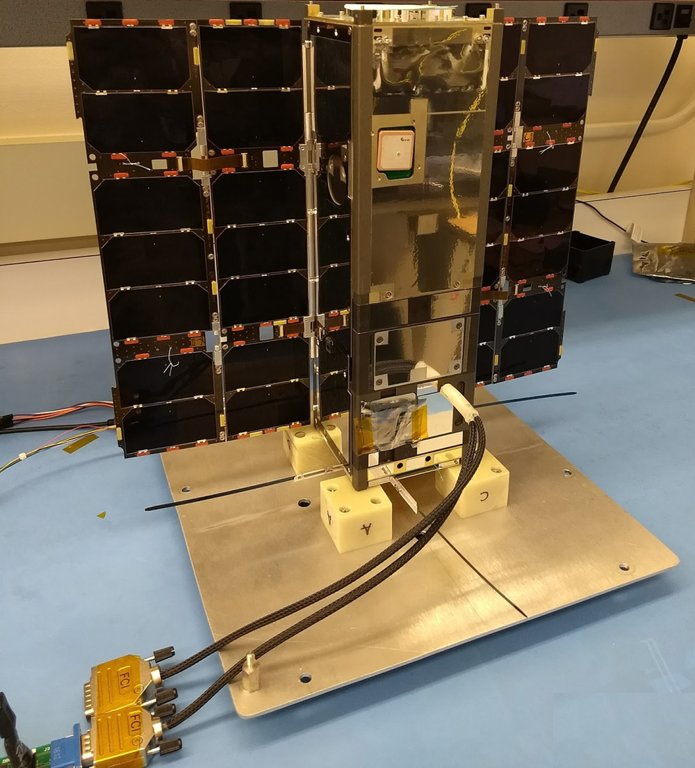 CeREs spacecraft fully assembled and launch ready!